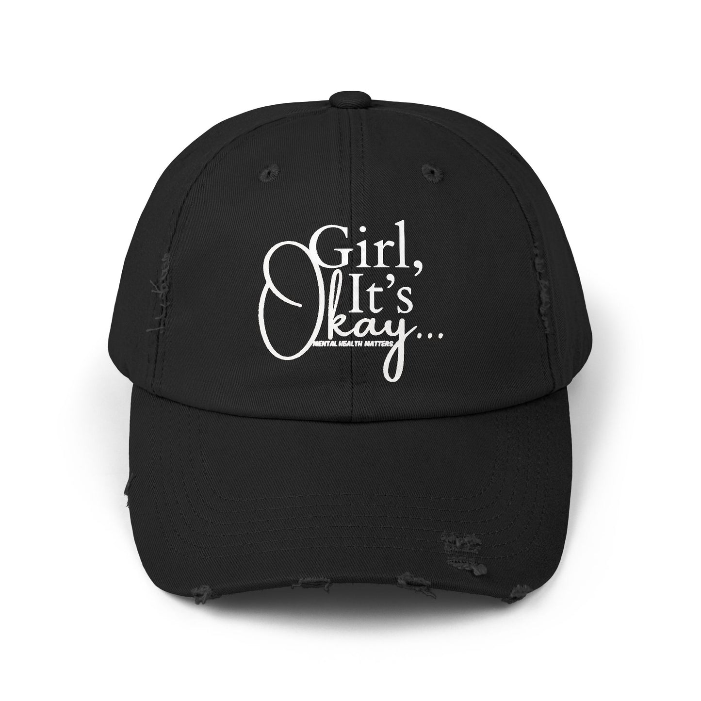 Unisex Distressed Cap