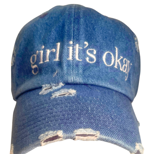 Denim Logo Hat