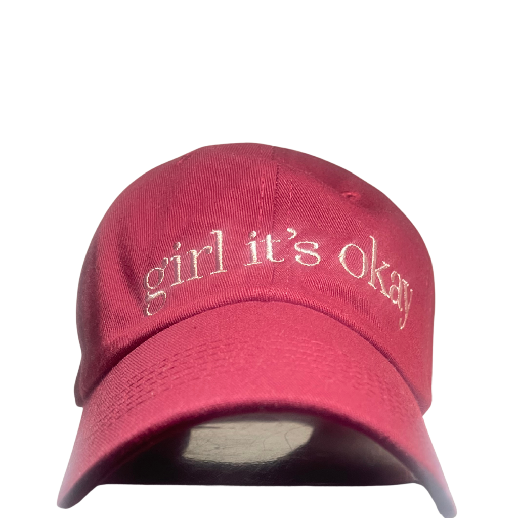 Burgundy  Logo Hat